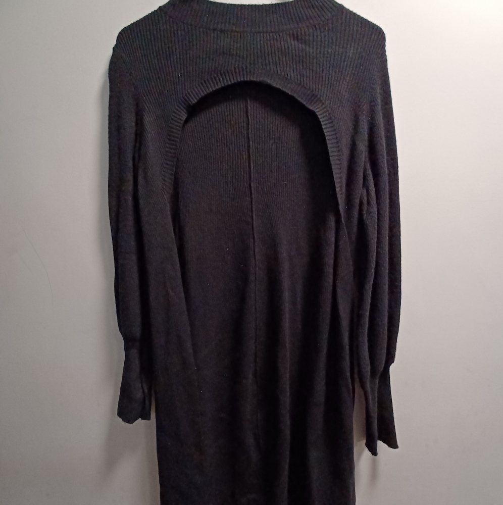 OPEN HALF SWEATER